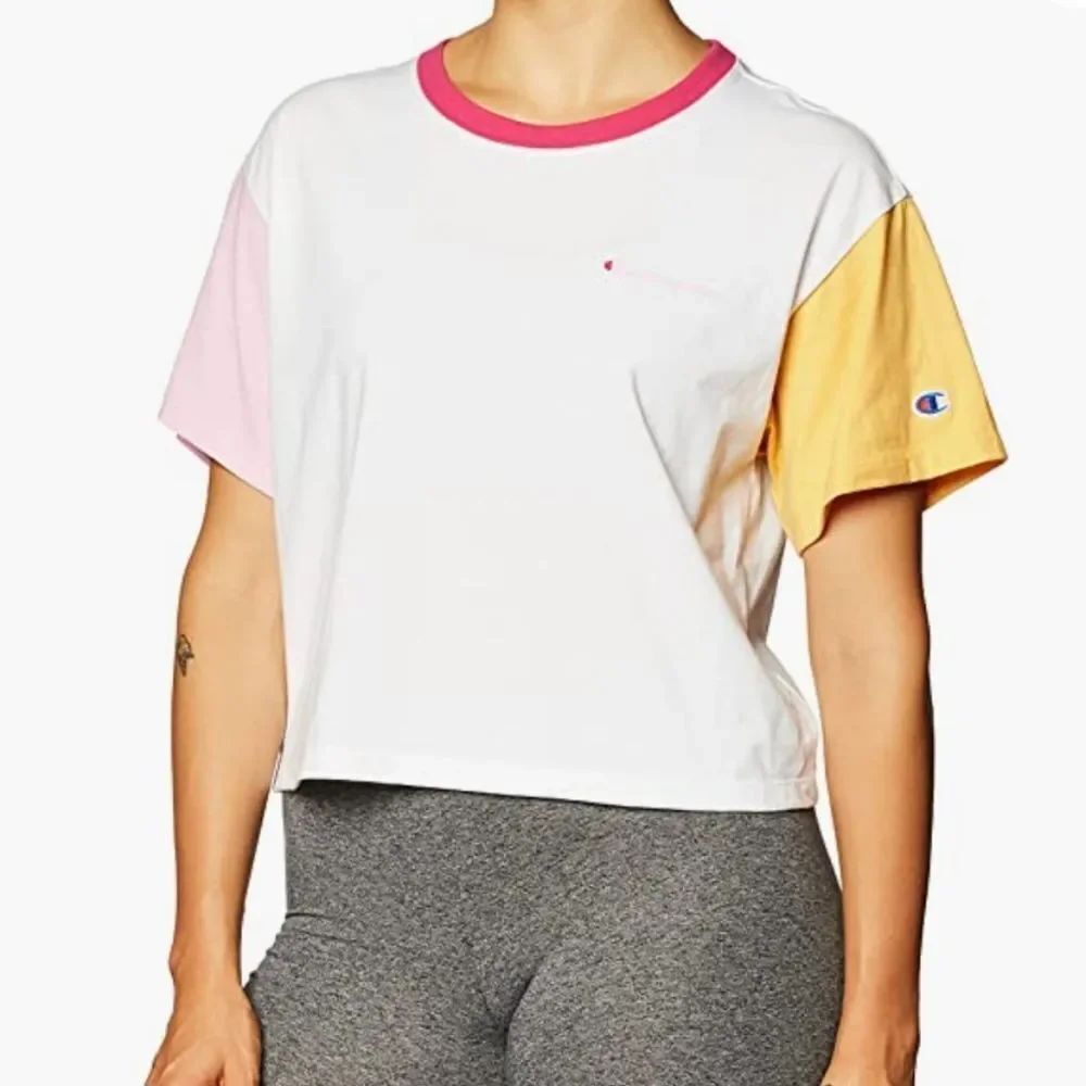Champion🏆Cropped Color Block Tee👕 - NWT - Picture 16 of 16